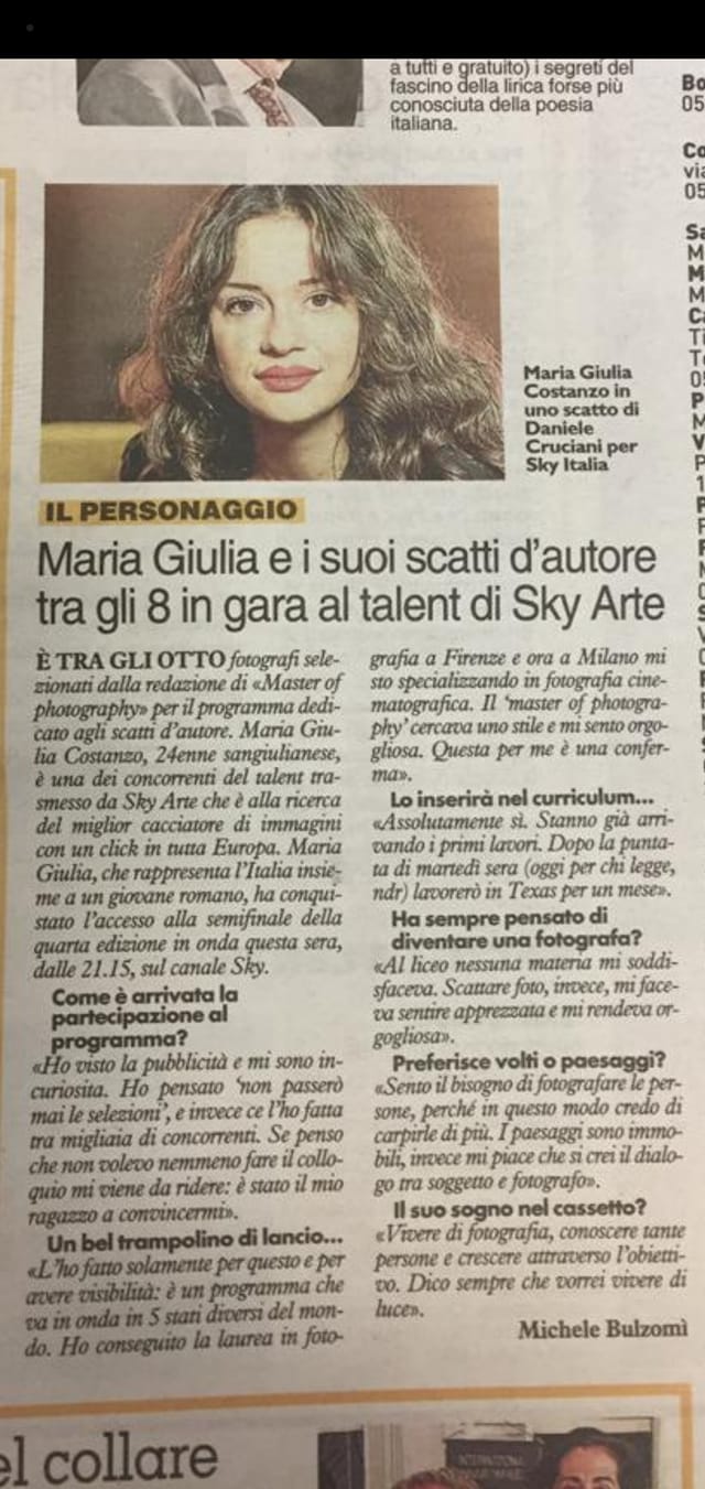 Il mio percorso